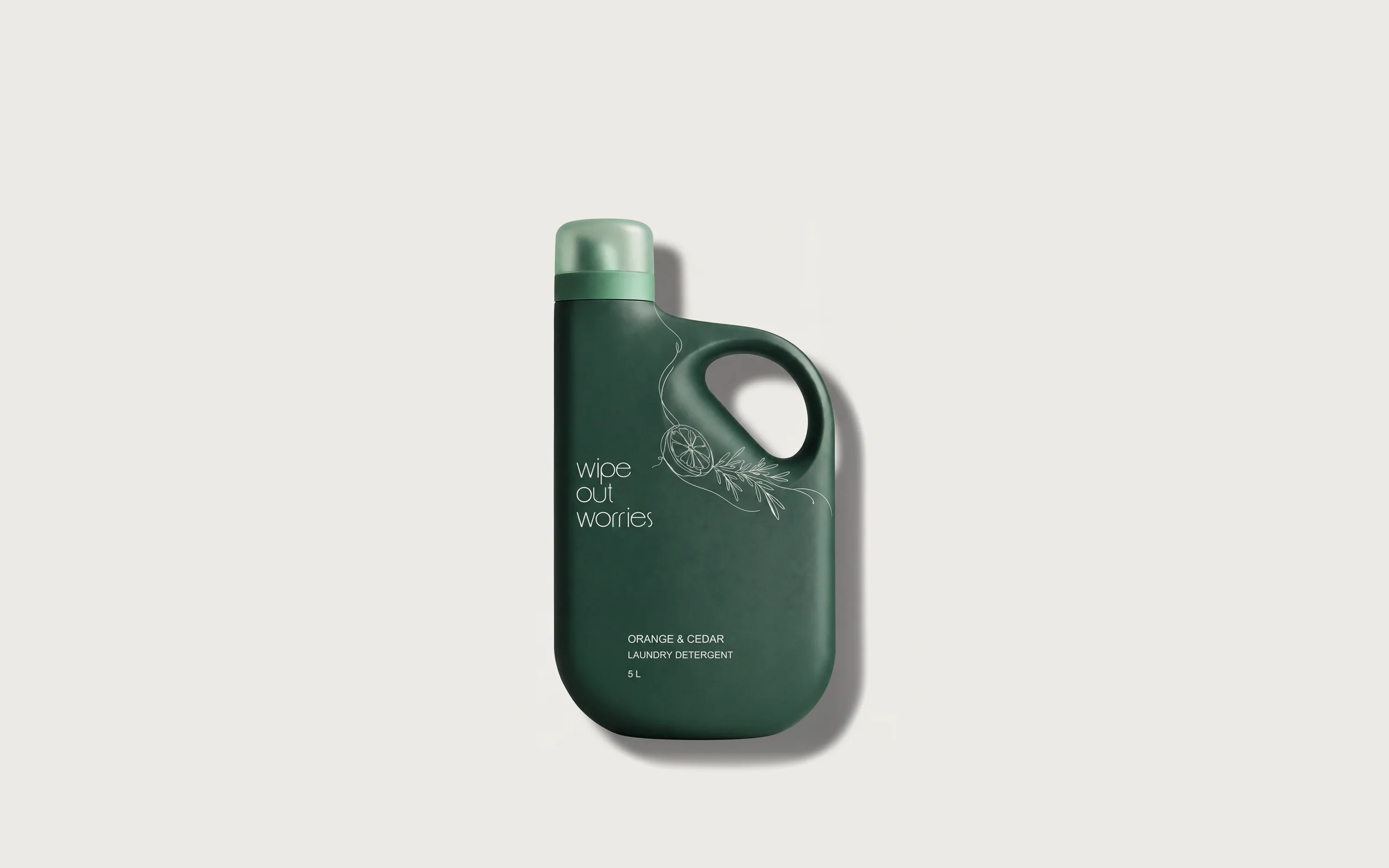 Detergent de rufe Orange & Cedar, 5 L